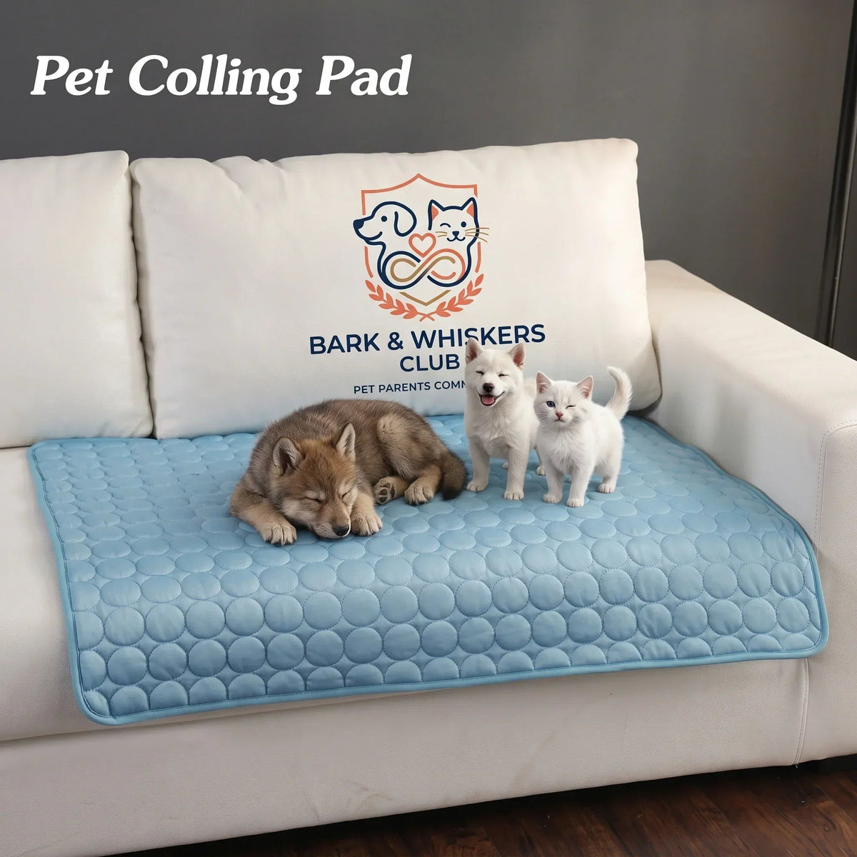 CoolPaw™ Self-Cooling Mat - Bark & Whiskers Club